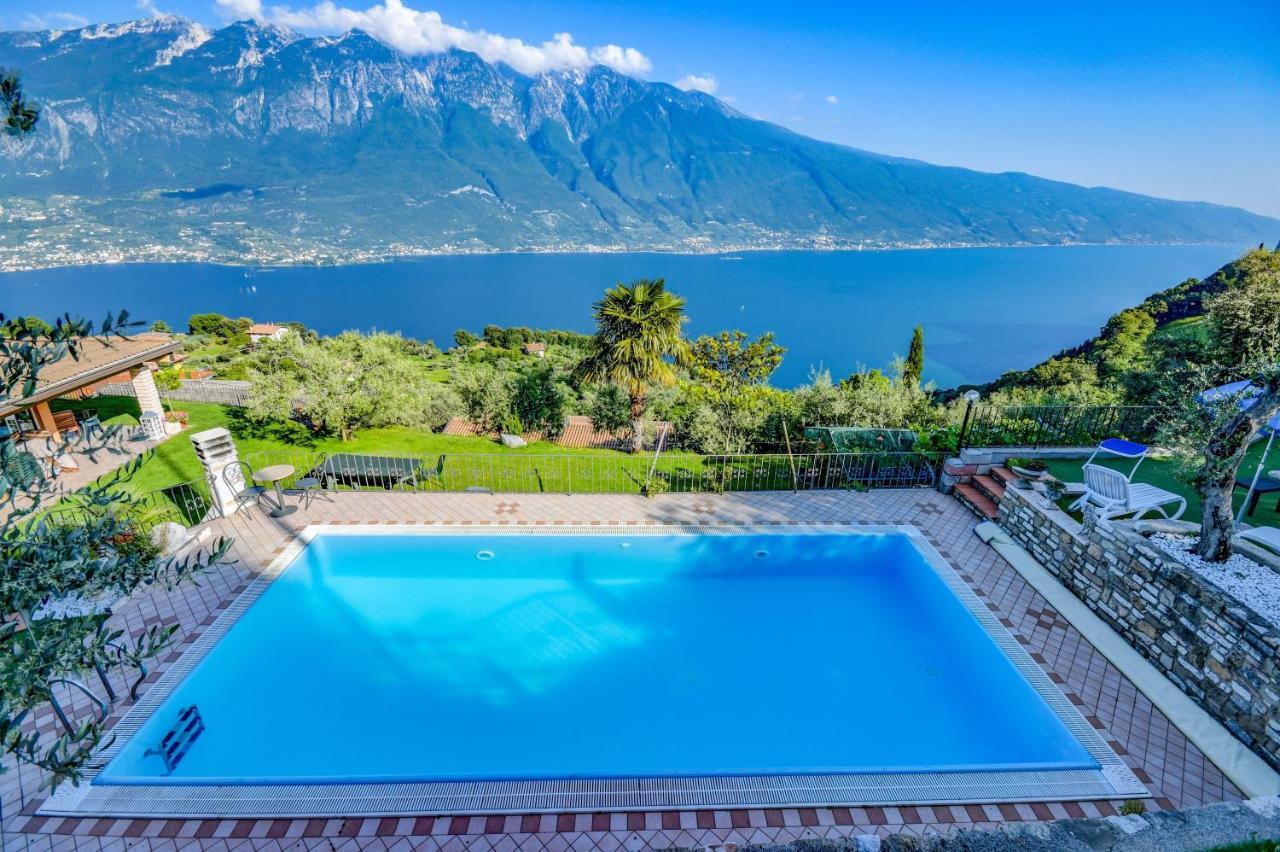 Casa Elka Residence Lake View And Pool By Garda Domus Mea Pieve  Dış mekan fotoğraf